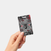 Badge Spider Floral design style gothique (Manuel / portable)