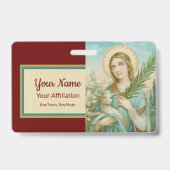 Badge St. Agnes de Rome (MH 01) (Back)