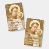 Badge St. Anthony & le Christ Child (JM 05; Style 1) (Recto et verso)