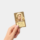 Badge St. Anthony & le Christ Child (JM 05; Style 2) (Manuel / portable)