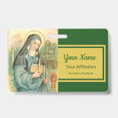 Badge St. Brigid d'Irlande (M 014) (Dos)