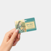 Badge St. Brigid d'Irlande (M 014) (À main)