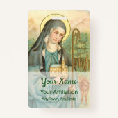 Badge St. Brigid d'Irlande (M 014) (Dos)