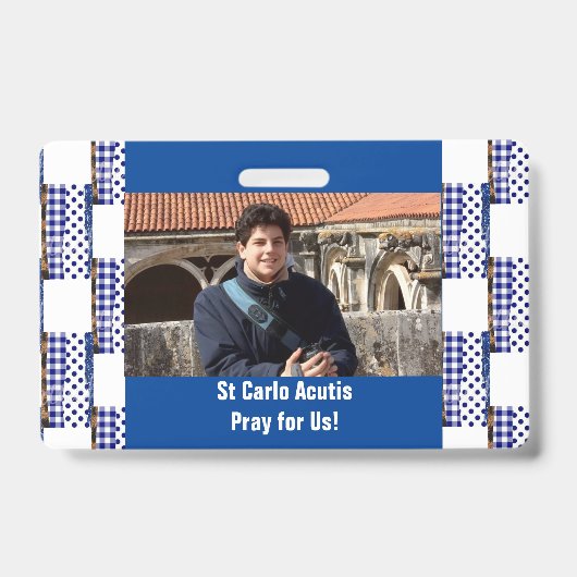 Badge St Carlo Acutis (Avant)