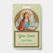 Badge St. Cecilia de Rome (BK 003) (Arrière)