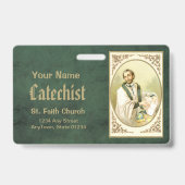 Badge St. César de Bus (SLE 001) (Arrière)