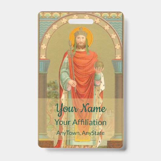 Badge St. Henri II, Empereur (BBS 10 ; Style 1) (Avant)