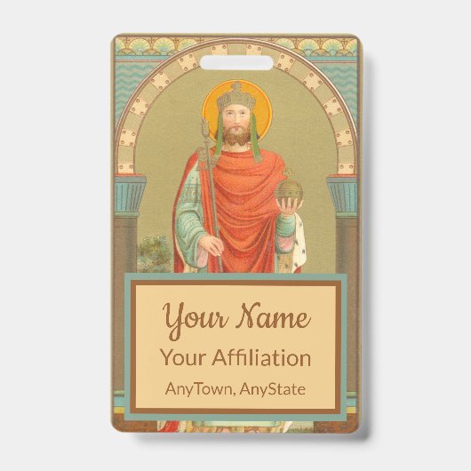 Badge St. Henri II, Empereur (BBS 10 ; Style 2) (Avant)