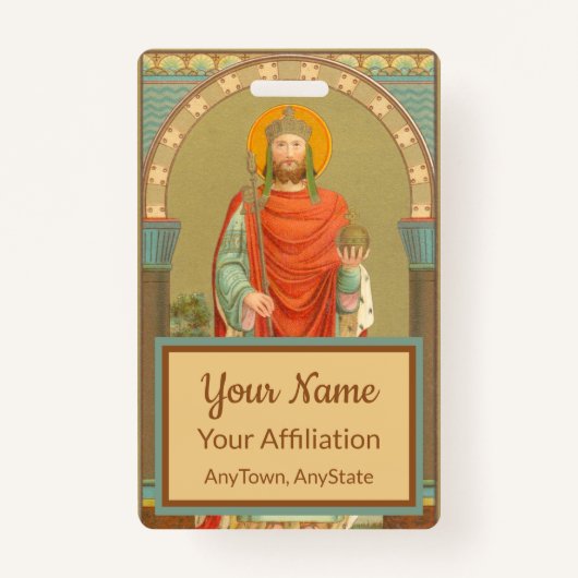 Badge St. Henry II, Empereur (BBS 10; Style 2) (Devant)