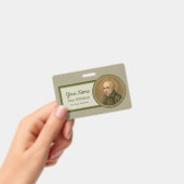 Badge St. Ignatius Loyola (BK 050) (Style 2) (Manuel / portable)