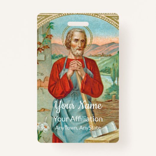 Badge St. Joseph le travailleur (BK 31) (Devant)