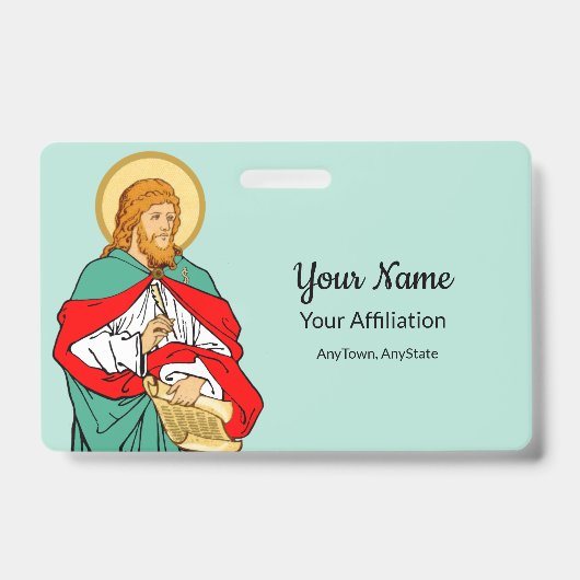 Badge St Luke, Médecin bien-aimé (RLS 08; MedVers.) (Avant)