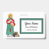 Badge St. Luke, Médecin bien-aimé (RLS 08; MedVers.) (Back)