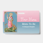 Badge St. Margaret d'Antioche (SAU 038) (Dos)