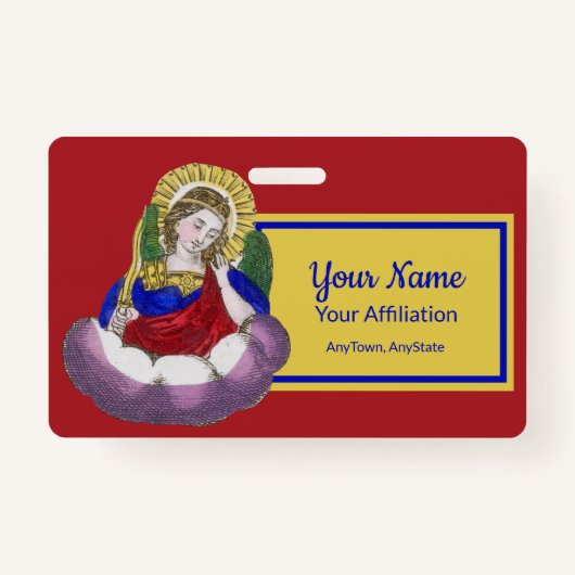 Badge St. Michael l'Archange (M 009; Style 2) (Devant)