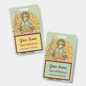 Badge St. Michel l'Archange (RLS 12) (Avant & arrière)