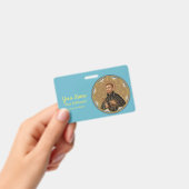 Badge St. Peter Claver (BK 058; Style 1) (Manuel / portable)