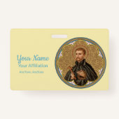 Badge St. Peter Claver (BK 058; Style 1) (Dos)