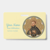 Badge St. Pierre Claver (BK 058 ; Style 1) (Arrière)