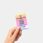 Badge Starburst Sunshine Conference Insigne d'événement (Manuel / portable)