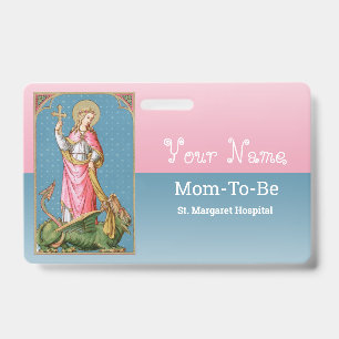Badge Ste. Marguerite d'Antioche (SAU 038)