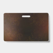 Badge Steampunk Rusty Background (Back)