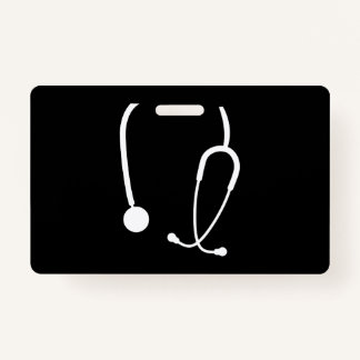 Badge Stethoscope Infirmière Docteur Funny Infirmière