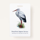 Badge Stork Doula (Dos)
