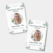 Badge Style Eucalyptus (Recto et verso)