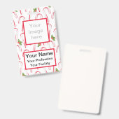 Badge Sucres de canne et insigne Holly (Avant & arrière)