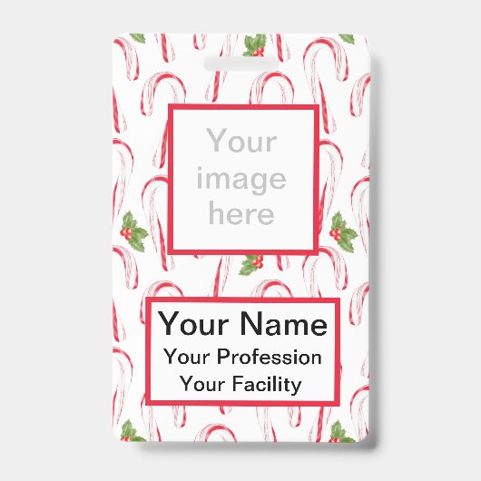 Badge Sucres de canne et insigne Holly (Avant)