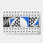 Badge Sunrise sud-ouest en bleu (Arrière)