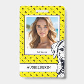 Badge Superbe ID d'entreprise Dane Facile Tipp (Avant)