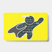 Badge Superhero (Arrière)