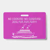 Badge Support de clé de cabine de grand luxe de cabine (Arrière)