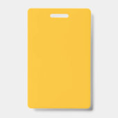 Badge Sur Mon Ordinateur Drôle Mème De Chat Orange (Arrière)