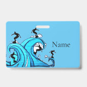 Badge Surfeurs Partout Thunder_Cove (Arrière)