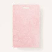 Badge Sweet 16 Blush Floral Anniversaire 16 Anniversaire (Dos)