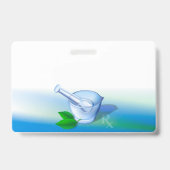 Badge Symbole de pharmacie (Arrière)