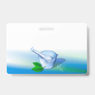 Badge Symbole de pharmacie