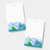 Badge Symbole de pharmacie (Front & Back)