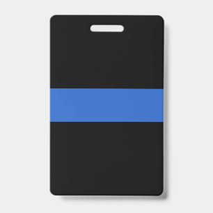 Badge Symbole de solidarité de la police sur le drapeau