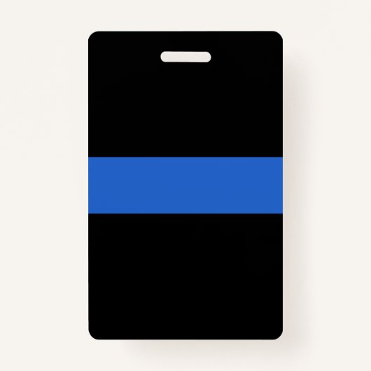Badge Symbole de solidarité de la police sur le drapeau  (Dos)