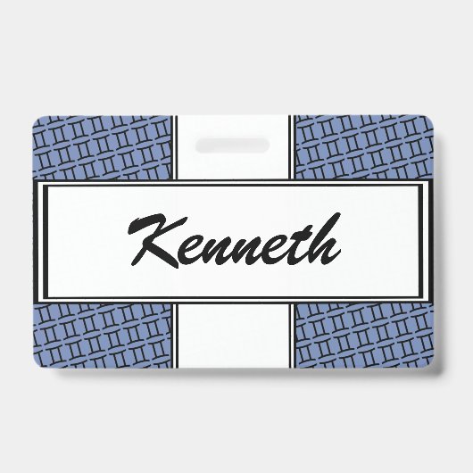 Badge Symbole Zodiaque Gemini Standard par Kenneth Yonci (Face)