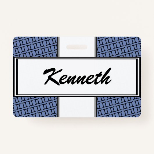 Badge Symbole Zodiaque Gemini Standard par Kenneth Yonci (Devant)