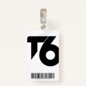 Badge (T6) Carte d'identité Dante Niehoff Vlogs (Dos avec clip)