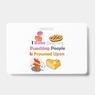 Badge T-shirt de cuisine drôle : Je fais de la pâtisseri