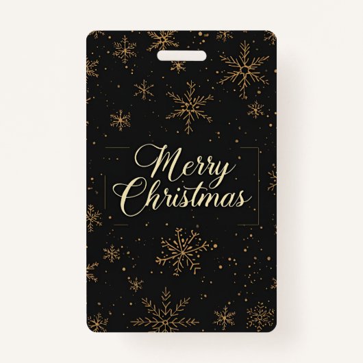 Badge Tag-Merry Christmas (Devant)