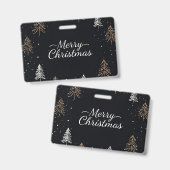 Badge Tag-Noël (Avant & arrière)