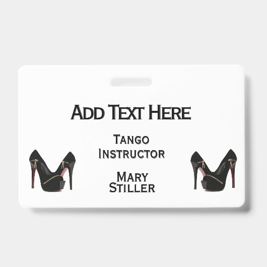 Badge Talons double face (Avant)
